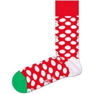 NWT HAPPY SOCKS BIG DOT SNOWMAN Socks